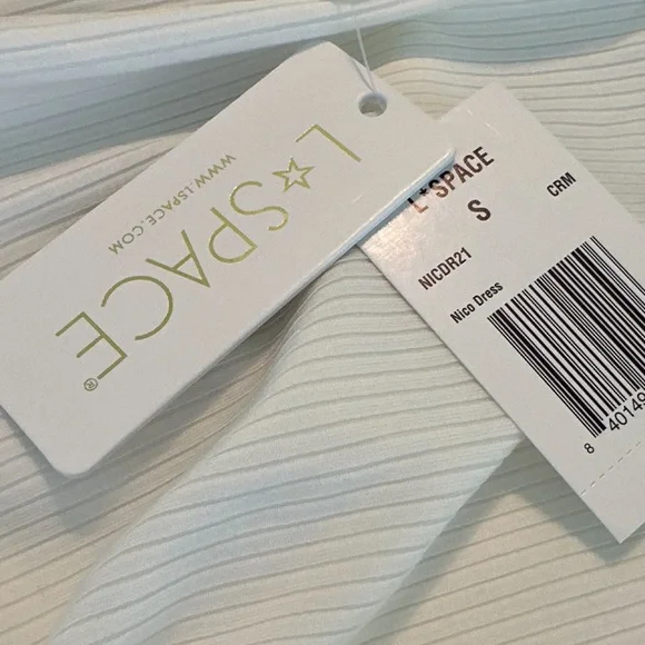 L*SPACE NWT Nico Dress - Cream - Size Small - Picture 14 of 16